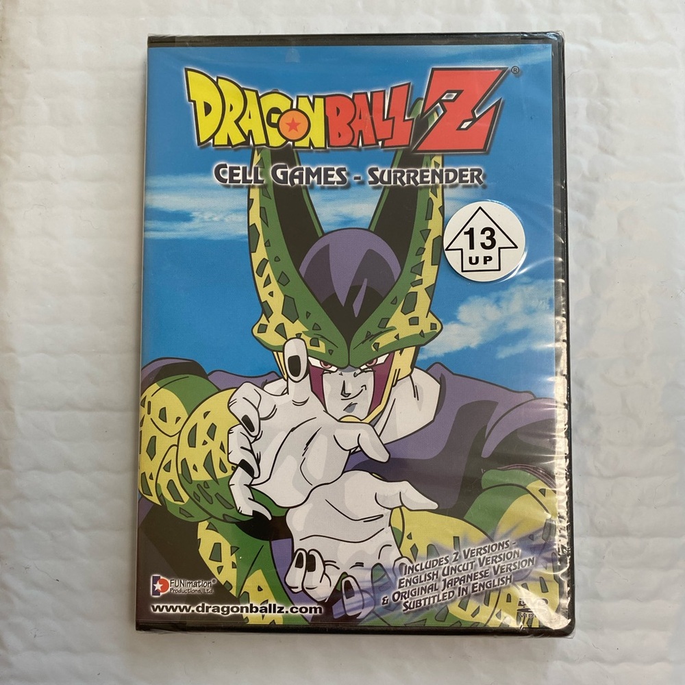 NEW Dragon Ball Z Cell Games DVD